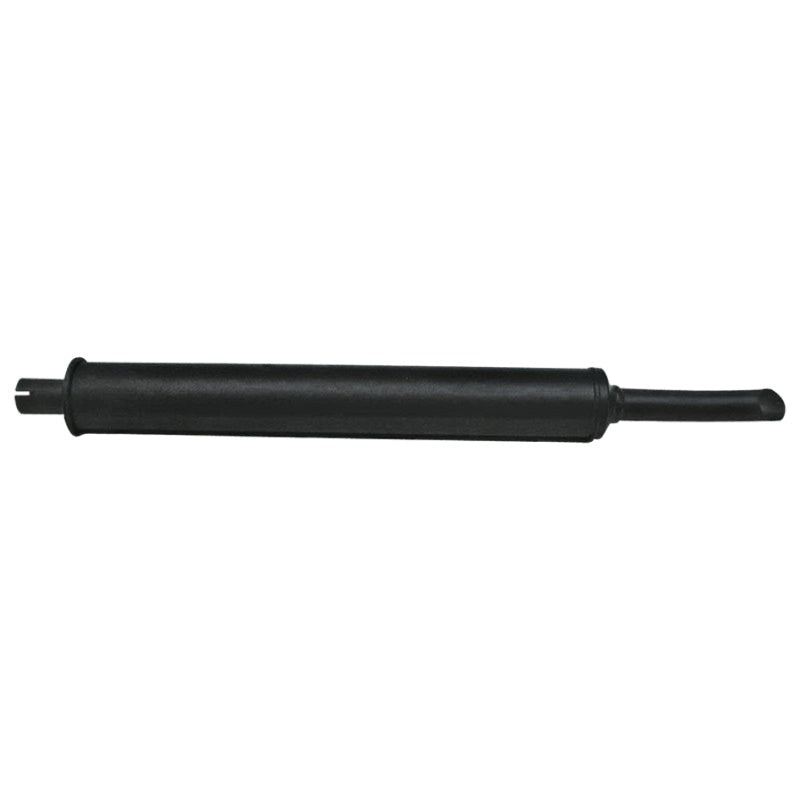 Granit Machinery Exhaust Silencer, black cylindrical muffler for valves, 875mm x 39.5mm