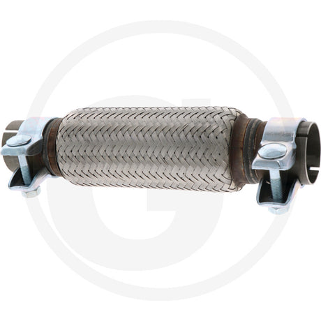 Slotted Flexible Exhaust Connector + Clamps - 50.5 x 300mm