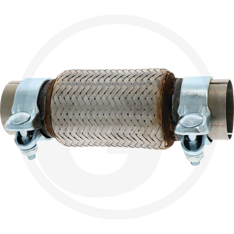 Slotted Flexible Exhaust Connector + Clamps - 60.5 x 250mm