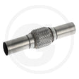 Flexible Exhaust Connector with Pipes - 55 x 285mm