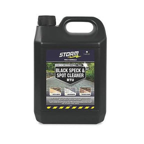 Storm Black Spot Remover 5L Algae & Moss Cleaner in black plastic jug