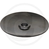 Flexible Disc Granit 18018041, black metal tillage part with central threaded hole