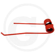 Rotary tedder tine left, red coil spring, GRANIT brand