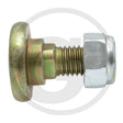 Granit blade bolt with nut, lawn mower accessory, 25-pack