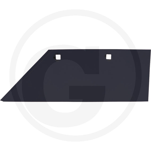 Granit share blade, tillage part 56017/3352021, dark metal with two mounting holes