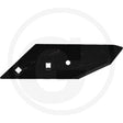 Share Point Granit tillage blade, black metal with mounting holes