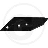 Share Point Granit tillage blade, black metal with mounting holes