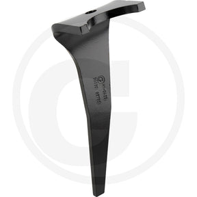 Rotary harrow tine by Granit, black metal tillage part 56030 65753 L