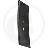 Granit Reversible Point 15mm tillage blade in black steel with two mounting holes