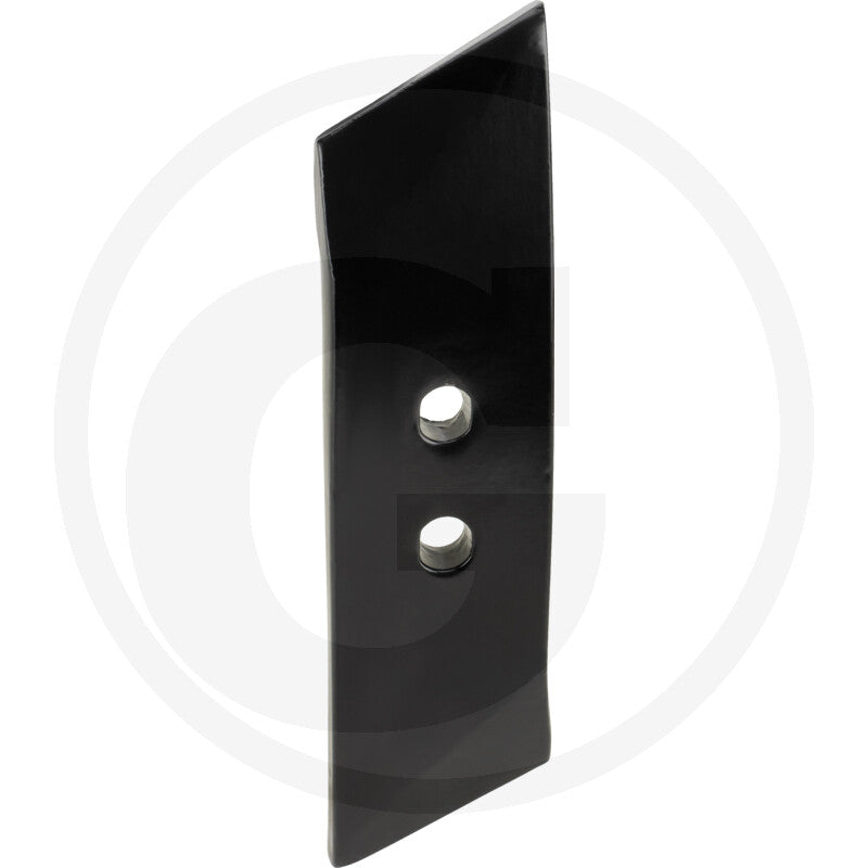 Reversible Point 15mm Granit tillage part, black metal with two mounting holes