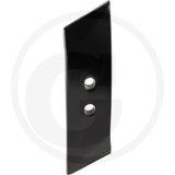 Reversible Point 15mm Granit tillage part, black metal with two mounting holes