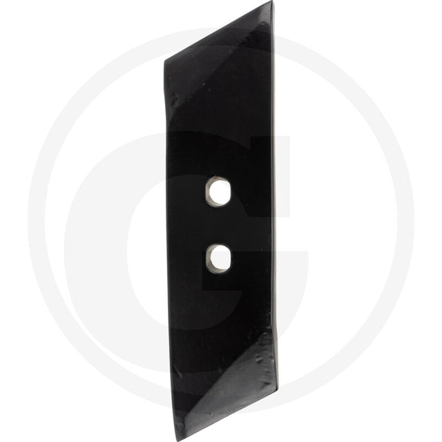 Granit reversible point blade for tillage, black metal with two mounting holes