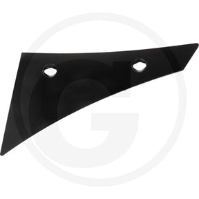 Mouldboard Front Part 56034 073250, GRANIT black metal tillage part with two mounting holes.