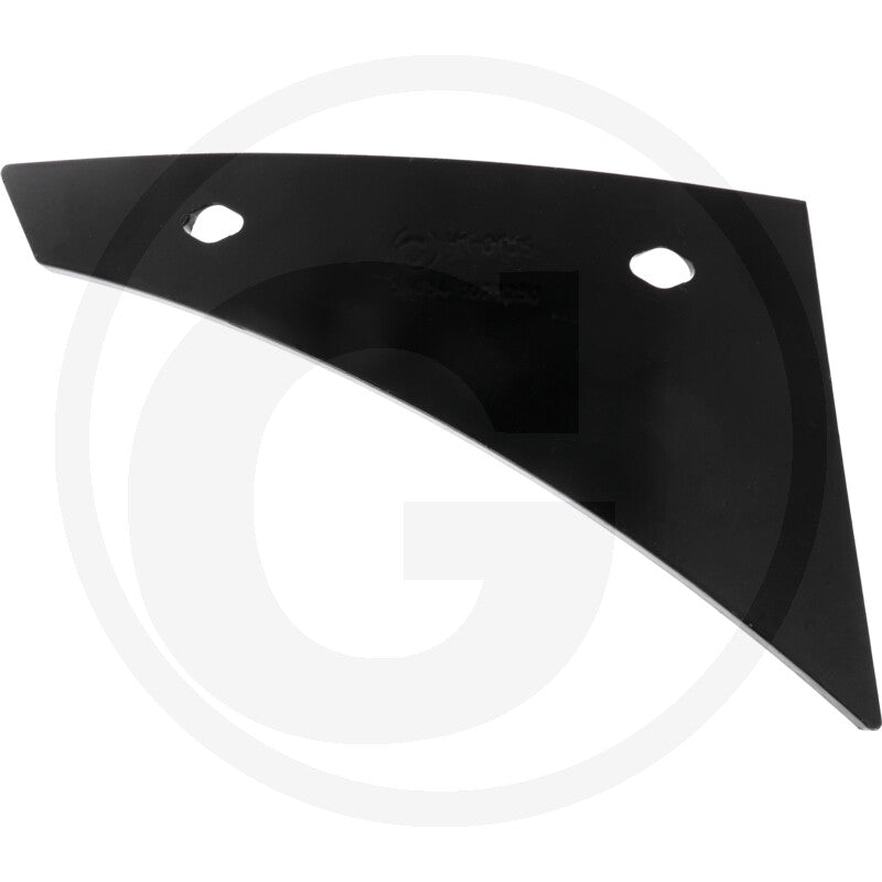 Mouldboard front part GRANIT, black metal tillage component with two mounting holes (56034 073250)