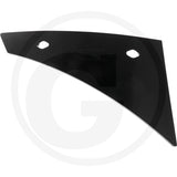 Mouldboard front part GRANIT, black metal tillage component with two mounting holes (56034 073250)
