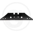 Landside – 56034 073609 tillage blade, GRANIT black metal part with mounting holes