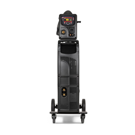 Telwin Inverpulse 60.40 Wave Aqua welder on black wheeled cart