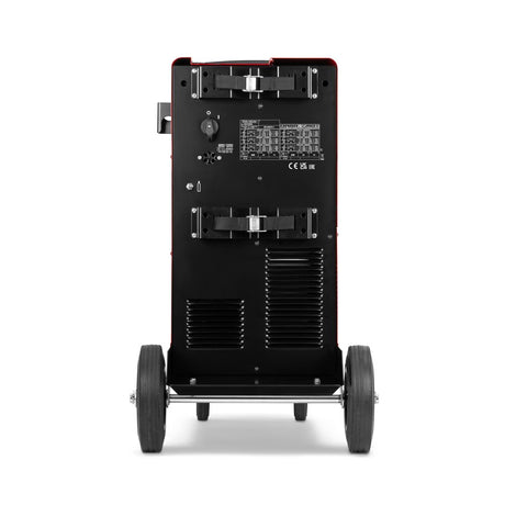 Telwin Mastermig 305i welder on wheels, red and black, 230V/400V