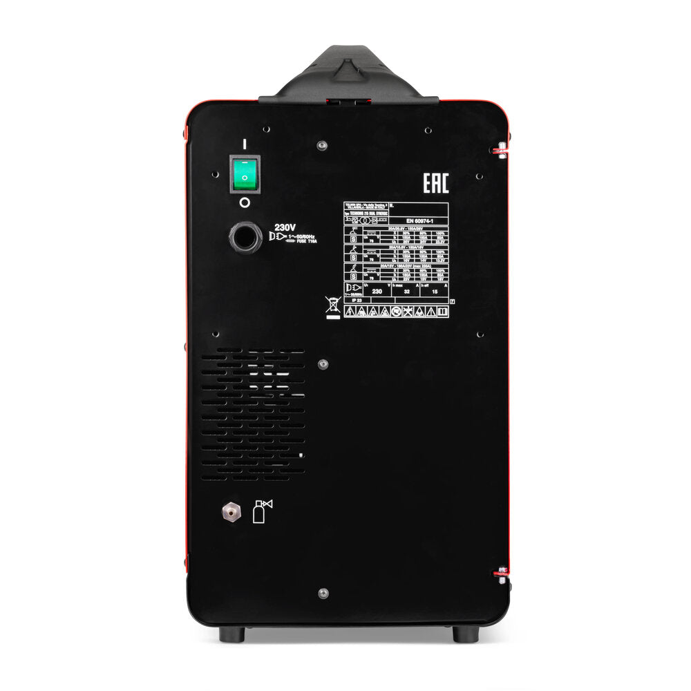 Telwin Technomig 215 Dual Synergic Welder 230V, black metal housing