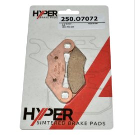 Brake pad set Hyper sintered copper, 2 pcs, for UTV/ATV on card