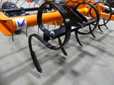 Chapman AH200 Arena Harrow, 2.0m orange frame with black circular ring supports and lift hardware.