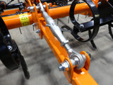Chapman AH200 Arena Harrow on orange steel frame with rear roller and hydraulic lift