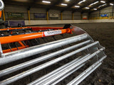 Chapman AH200 Arena Harrow, 2.0m, orange frame with S-tines and rear roller