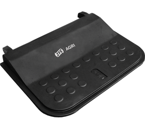 ATV carrier box lockable lid by JFC Agri, black polyethylene, fits ATV-CBD (200L) & ATV-CBS (150L), durable.