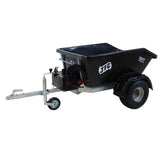 JFC Agri ATV hydraulic tipping trailer, black, 500 kg capacity