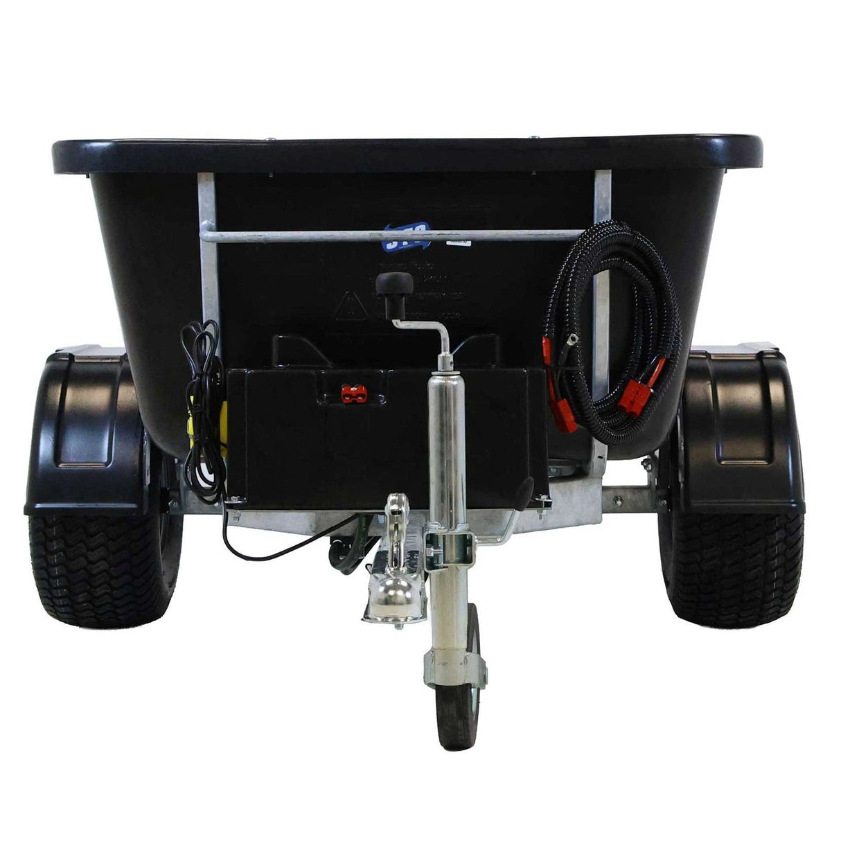 Agri ATV Hydraulic Tipping Trailer by JFC Agri, black, 500kg capacity, not for highway use