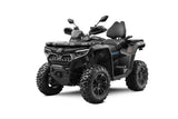 CFMOTO CForce 850 Touring Nebula Black ATV with two-up seating and winch