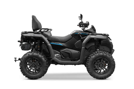 CFMOTO CForce 850 Touring Nebula Black ATV with two-up seating, winch fitted, 800cc V-twin, 75hp
