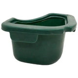 Corner gate feed trough, green 10L for livestock pens CGFT-2 by DGT Agri