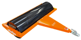 ATV land roller Chapman FR150, 1.5m drum with orange frame and black roller, 50mm pin hitch