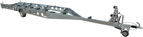 Chapman GT920 Cornish Pilot Gig boat trailer, twin-axle, hot-dip galvanised