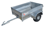 Chapman LT150 ATV low-sided trailer, 5x3ft, 250kg MGW, hot-dip galvanised
