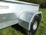 Chapman LT150 ATV trailer, galvanised low-sided 5x3ft