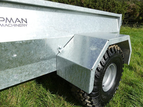 Chapman LT150 ATV trailer, galvanised low-sided 5x3ft