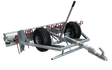 Chapman MG250 Arena Leveller, galvanised steel, 2.3m bar for tow or 3-point linkage