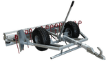 Chapman MG250 Arena Leveller, galvanised steel, 2.3m bar for tow or 3-point linkage