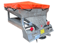 Chapman MGF350 Mounted Game Feeder, 300L capacity, orange cover for UTV/pickup