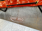 Chapman MGF350 Mounted Game Feeder, 300L, orange cover, metal body