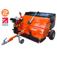 Chapman PC150 paddock cleaner, orange machine with Honda engine