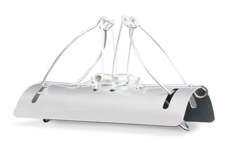 Racan Mole Tunnel Trap, durable steel humane mole trap for gardens and lawns