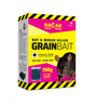 Racan Force Grain Rat & Mouse Killer bait box, 150g (6x25g sachets), single feed, yellow and pink packaging
