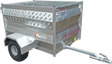 Chapman ST150 ATV stock trailer 5x3ft, hot-dip galvanized steel, 750kg MGW