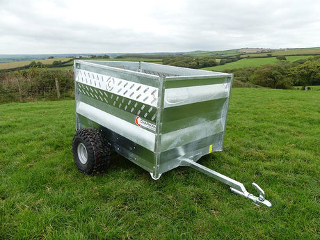 Chapman ST150 ATV stock trailer, 5x3ft, 750kg MGW, hot-dip galvanised