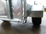 Chapman ATV stock trailer 5x3ft in hot-dip galvanised steel with hitch and rugged tire