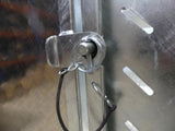 Chapman ST150 ATV Stock Trailer, galvanised steel with locking latch and securing cable