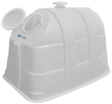 Calf housing: Large white single calf Hutch with rear door, for calves up to 12 weeks, JFC Agri CH110